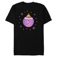 thumbnail image 1 of Disney Princess Rapunzel Tangled Holiday Christmas Ornament - Short Sleeve Blended T-Shirt for Adults - Customized-Black, 1 of 5