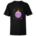 thumbnail image 1 of Disney Princess Rapunzel Tangled Holiday Christmas Ornament - Short Sleeve T-Shirt for Kids - Customized-Black, 1 of 5