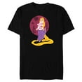 thumbnail image 1 of Disney Princess Rapunzel Tangled Winter Holiday Christmas - Short Sleeve Blended T-Shirt for Adults - Customized-Black, 1 of 5