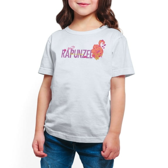 Disney Princess - Rapunzel - Toddler And Youth Short Sleeve Graphic T-Shirt