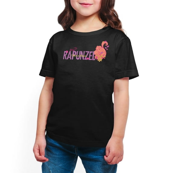 Disney Princess - Rapunzel - Toddler And Youth Short Sleeve Graphic T-Shirt