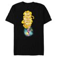 thumbnail image 1 of Disney Princess Rapunzel and Pascal Perfect Match - Short Sleeve Blended T-Shirt for Adults - Customized-Black, 1 of 5