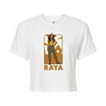 thumbnail image 1 of Disney Princess - Raya Full Body Portrait - Junior's Cropped T-Shirt, 1 of 4