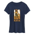 thumbnail image 1 of Disney Princess - Raya Full Body Portrait - Women's Short Sleeve Graphic T-Shirt, 1 of 5