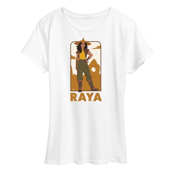 Disney Princess - Raya Full Body Portrait - Women's Short Sleeve Graphic T-Shirt