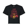 thumbnail image 1 of Disney Princess - Raya I Am Strong Enough - Junior's Cropped T-Shirt, 1 of 4