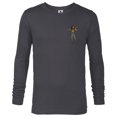 thumbnail image 1 of Disney Princess Raya Small Pose - Long Sleeve T-Shirt for Men - Customized-Charcoal Heather, 1 of 5
