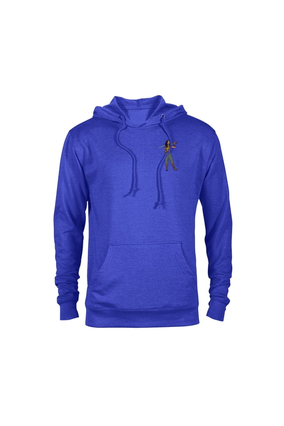 Princess Raya Small Pose - Pullover Hoodie for Adults - Customized-Navy