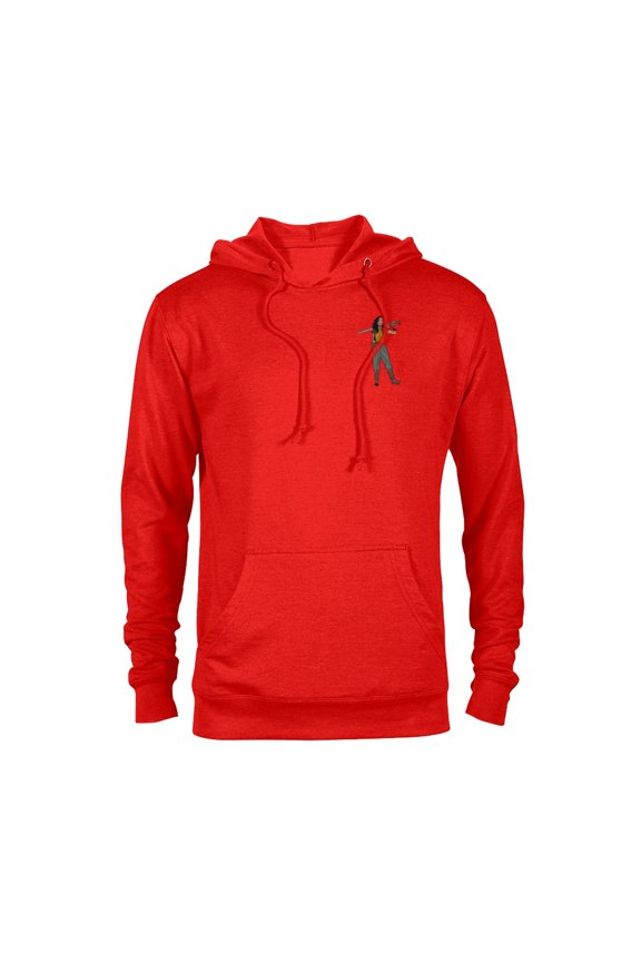Princess Raya Small Pose - Pullover Hoodie for Adults - Customized-Red