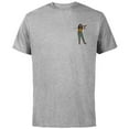 thumbnail image 1 of Disney Princess Raya Small Pose - Short Sleeve Cotton T-Shirt for Adults - Customized-Athletic Heather, 1 of 5