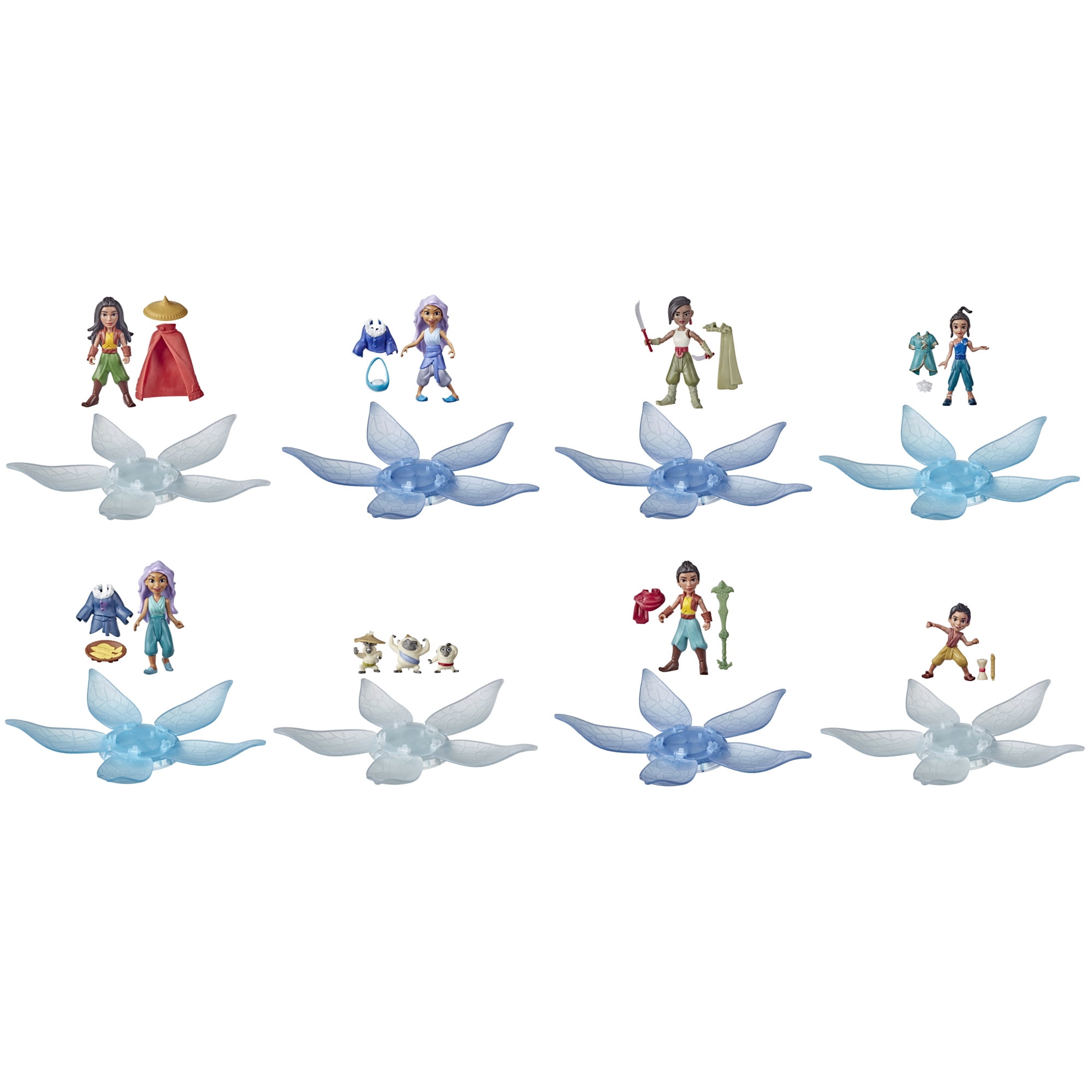 Disney Princess Raya and the Last Dragon Blind Box Action Figure Set, 3 inches, Ages 3 and up