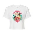 thumbnail image 1 of Disney Princess - Ready For Next Adventure Group - Junior's Cropped T-Shirt, 1 of 4