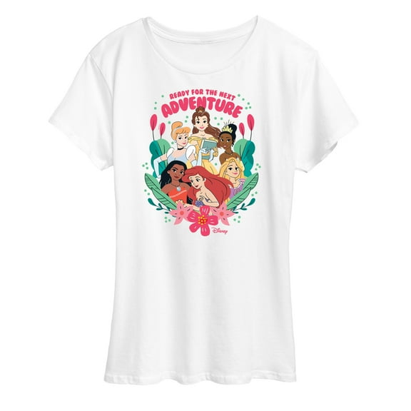 Disney Princess - Ready For The Next Adventure - Women's Short Sleeve Graphic T-Shirt