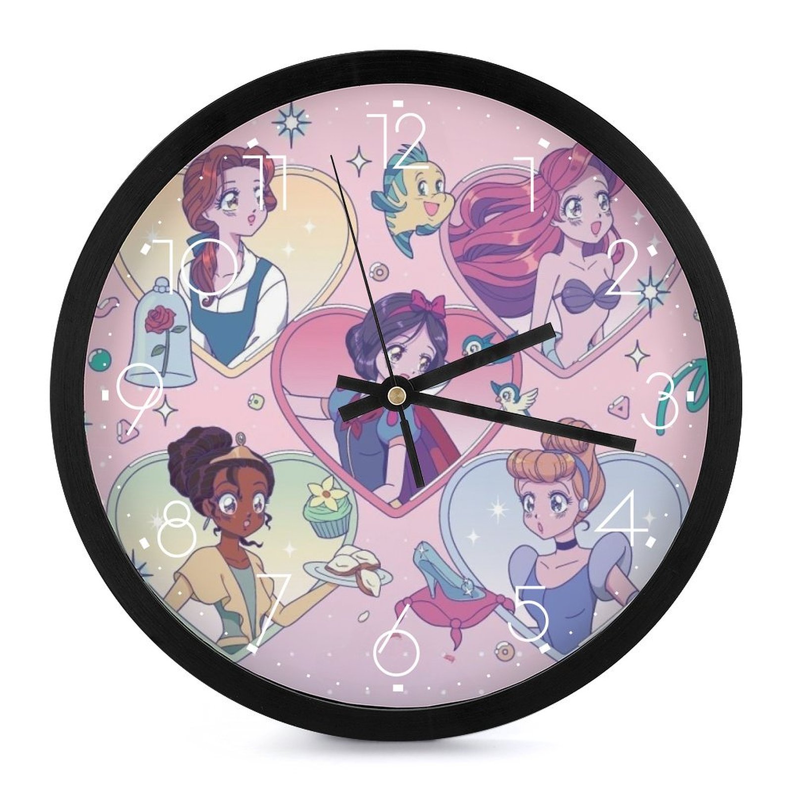 Disney Princess Round wall clocks battery operated decorative - Walmart.com