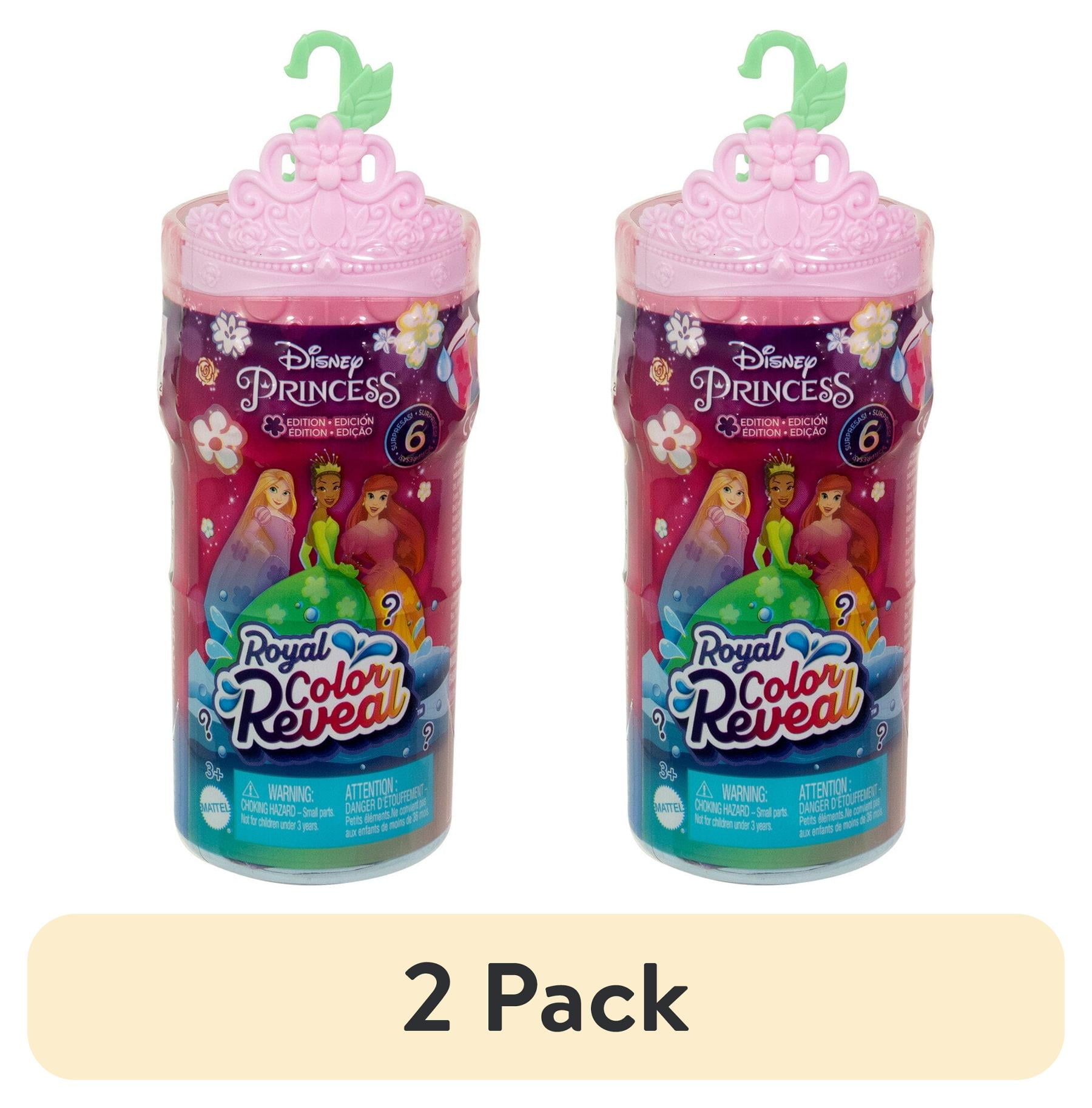 (1 pack) Disney Princess Royal Color Reveal Surprise Small Doll with ...