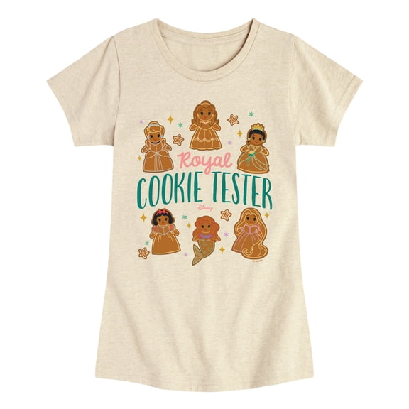 Disney Princess - Royal Cookie Tester - Youth Girls Short Sleeve T-shirt