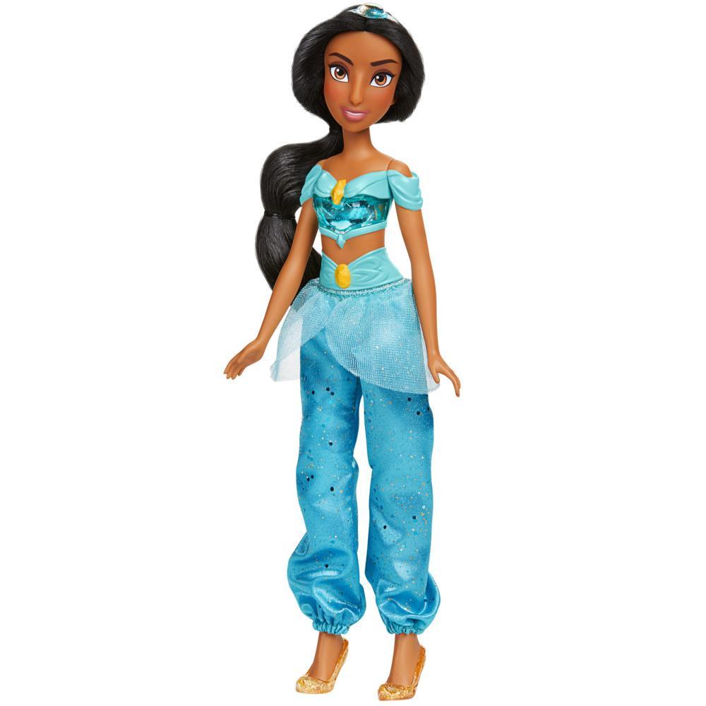Disney Princess Royal Shimmer Jasmine Doll, Fashion Doll with Accessories - image 1 of 8