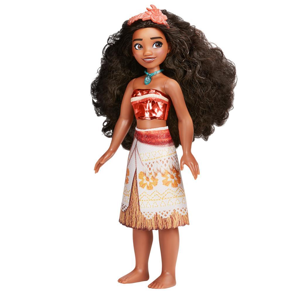 Disney Princess Royal Shimmer Moana Doll, Fashion Doll with Skirt, Accessories - image 1 of 8