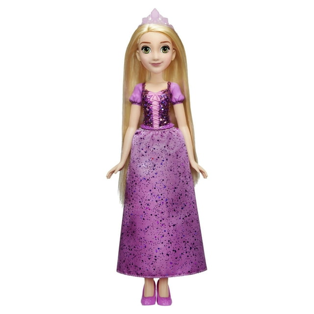 Disney Princess Royal Shimmer Rapunzel, Ages 3 and up, Includes Tiara and Shoes