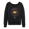 thumbnail image 1 of Disney Princess - Royally Fierce - Women's Lightweight French Terry Long Sleeve Shirt, 1 of 5