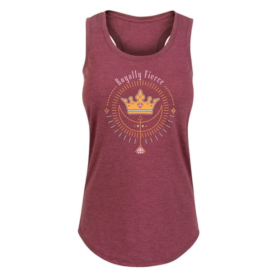 Disney Princess - Royally Fierce - Women's Racerback Tank Top