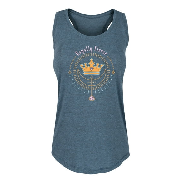 Disney Princess - Royally Fierce - Women's Racerback Tank Top