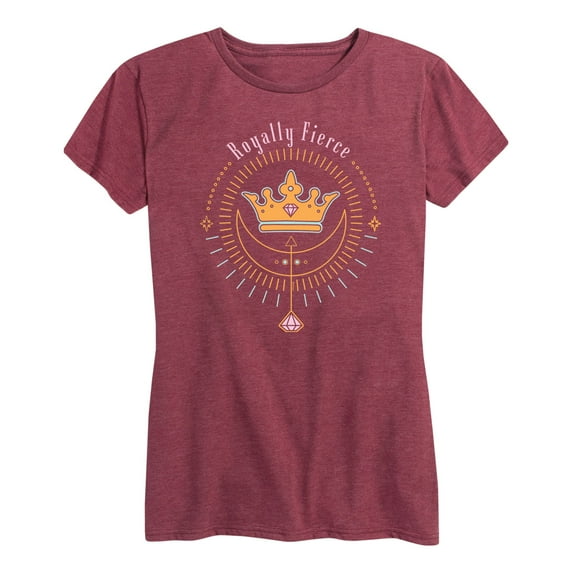 Disney Princess - Royally Fierce - Women's Short Sleeve Graphic T-Shirt