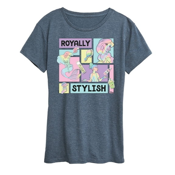 Disney Princess - Royally Stylish - Women's Short Sleeve Graphic T-Shirt