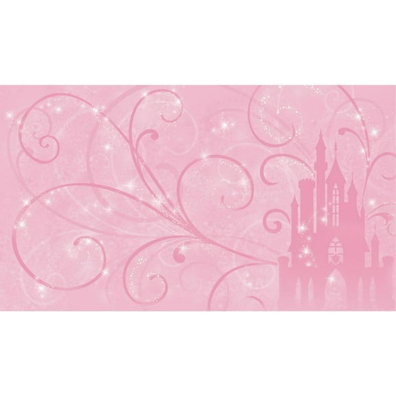 Disney Princess Scroll Castle XL Spray and Stick Wallpaper Mural
