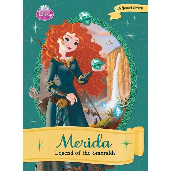 Disney Princess Set 4 Merida: Legend of the Emeralds: Legend of the Emeralds, (Hardcover)