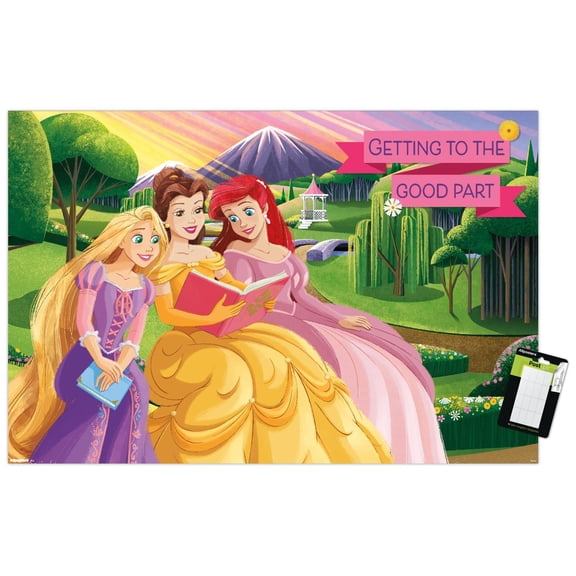 Disney Princess: Share Your Joy - Reading Wall Poster, 22.375" x 34"