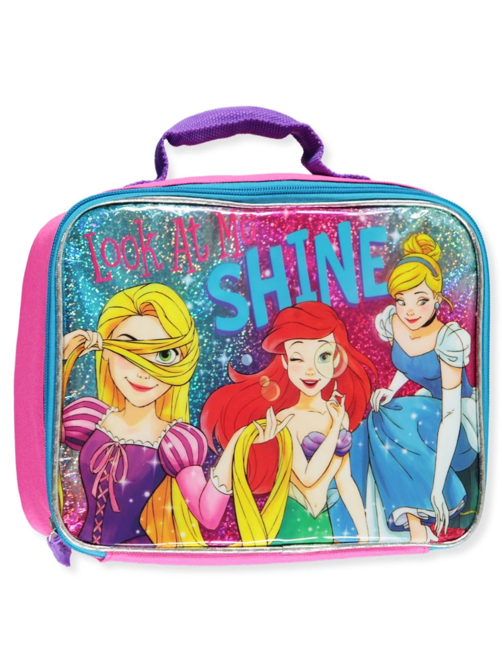 Disney Princess Kids' Single Compartment Lunch Box - Purple