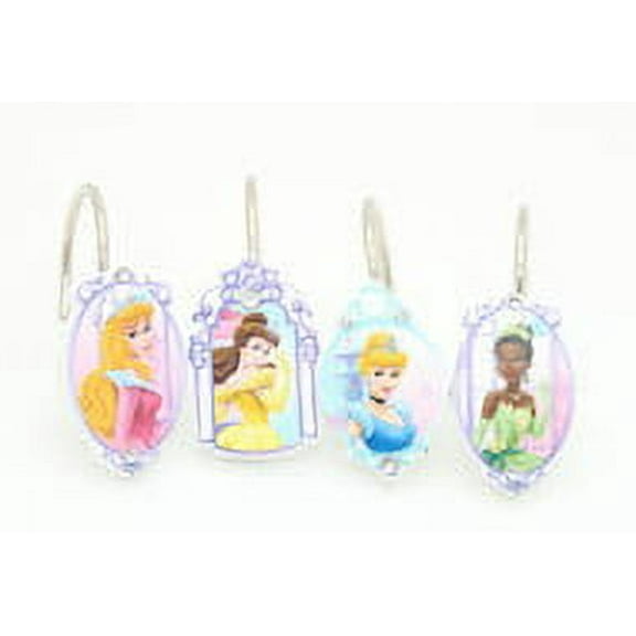 Disney Princess Shower Curtain Hooks Kids Girls