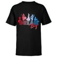 thumbnail image 1 of Disney Princess Silhouettes Dream Big - Short Sleeve T-Shirt for Kids - Customized-Black, 1 of 5