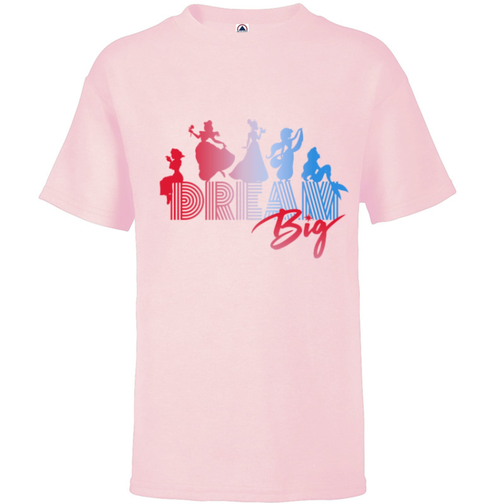 Babyhug Cotton Frill Sleeves Cotton T-Shirt Travel Disney Print - Pink