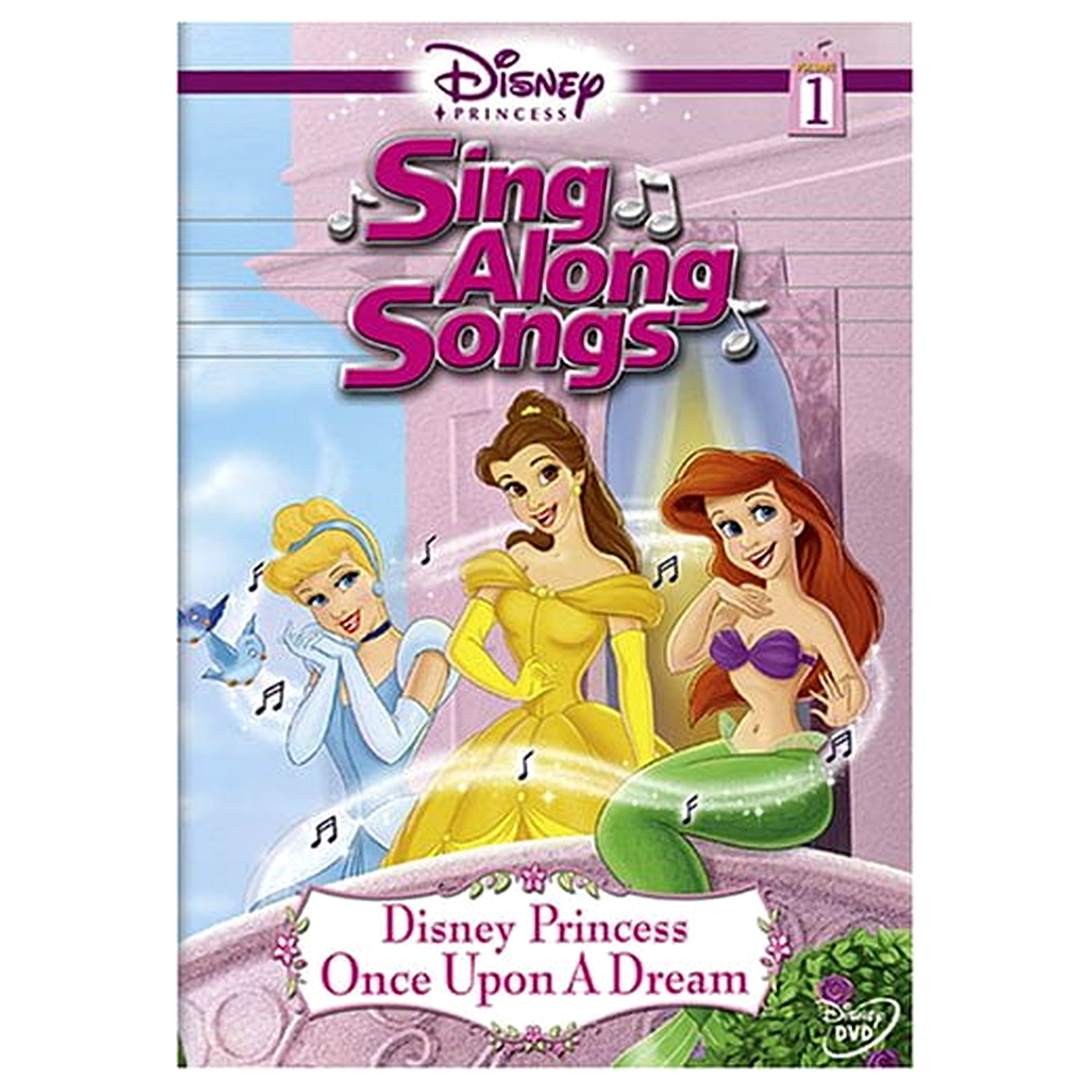 Disney Princess Sing-Along Songs - DVD - Walmart.com