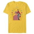 thumbnail image 1 of Disney Princess Sleeping Beauty 65th Anniversary Love Dance - Short Sleeve Blended T-Shirt for Adults - Customized-Yellow, 1 of 5
