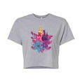 thumbnail image 1 of Disney Princess - Sleeping Beauty - Aurora And Florals- Junior's Cropped T-Shirt, 1 of 4
