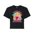 thumbnail image 1 of Disney Princess - Sleeping Beauty Aurora Never Stop Dreaming - Junior's Cropped T-Shirt, 1 of 4
