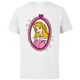 thumbnail image 1 of Disney Princess Sleeping Beauty Aurora Portrait T-Shirt - Short Sleeve Cotton T-Shirt for Adults - Customized-White, 1 of 5