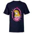 thumbnail image 1 of Disney Princess Sleeping Beauty Aurora Portrait T-Shirt - Short Sleeve T-Shirt for Kids - Customized-Navy, 1 of 5