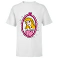 thumbnail image 1 of Disney Princess Sleeping Beauty Aurora Portrait T-Shirt - Short Sleeve T-Shirt for Kids - Customized-White, 1 of 5