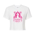 thumbnail image 1 of Disney Princess - Sleeping Beauty Aurora Silhouette - Junior's Cropped T-Shirt, 1 of 4