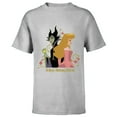 thumbnail image 1 of Disney Princess Sleeping Beauty Maleficent Rose Among Thorns - Short Sleeve T-Shirt for Kids - Customized-Athletic Heather, 1 of 5