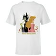 thumbnail image 1 of Disney Princess Sleeping Beauty Maleficent Rose Among Thorns - Short Sleeve T-Shirt for Kids - Customized-White, 1 of 5