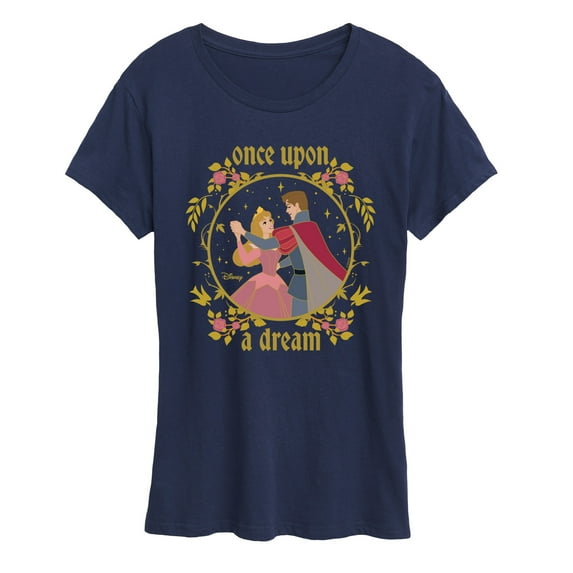 Disney Princess - Sleeping Beauty Once Upon A Dream - Women's Short Sleeve Graphic T-Shirt