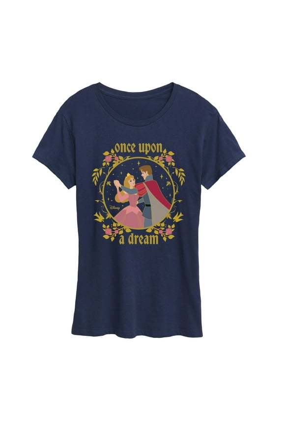 - Sleeping Beauty Once Upon A Dream - Women's Short Sleeve Graphic T-Shirt