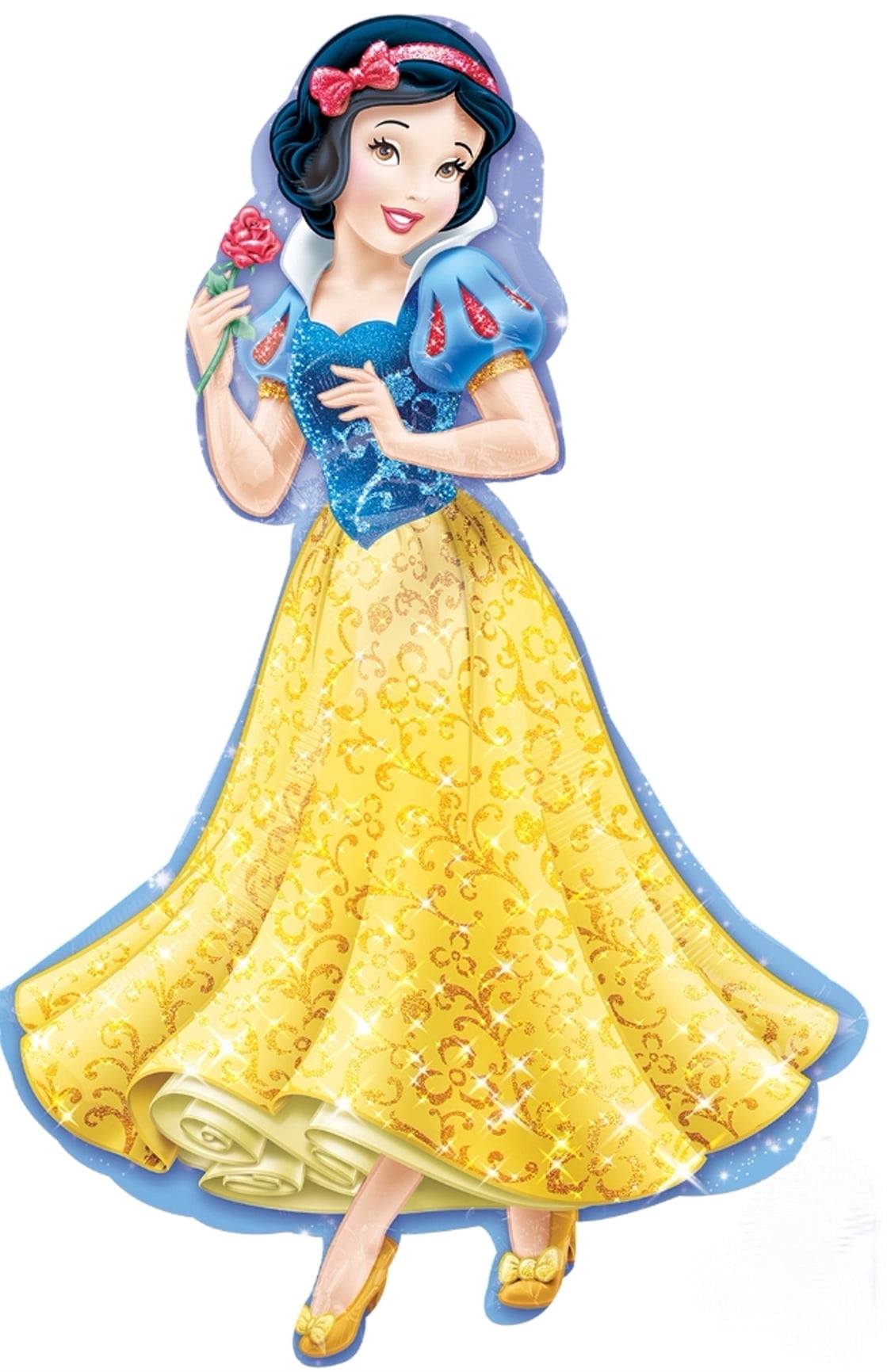 LOFTUS INTERNATIONAL Disney Princess Snow White 37" Mylar Foil Balloon Supershape XL- 1 Piece