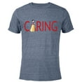 thumbnail image 1 of Disney Princess Snow White Caring - Short Sleeve Blended T-Shirt for Adults - Customized-Navy Heather, 1 of 5