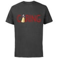thumbnail image 1 of Disney Princess Snow White Caring - Short Sleeve Cotton T-Shirt for Adults - Customized-Charcoal, 1 of 5